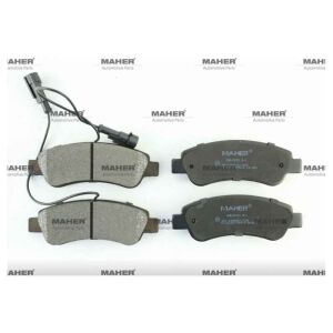 FREN BALATA DUCATO 12-14 / JUMPER 12-14 / BOXER 12-14 (ÇİFT FİŞLİ UZUNLUK 136.9mm) ARKA AKSESUARLI PEUGEOT BOXER OEM: 77366679