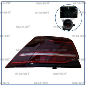 5G0945207G STOP LAMBASI GOLF7 17-20 DIŞ SOL LED HIGHLINE