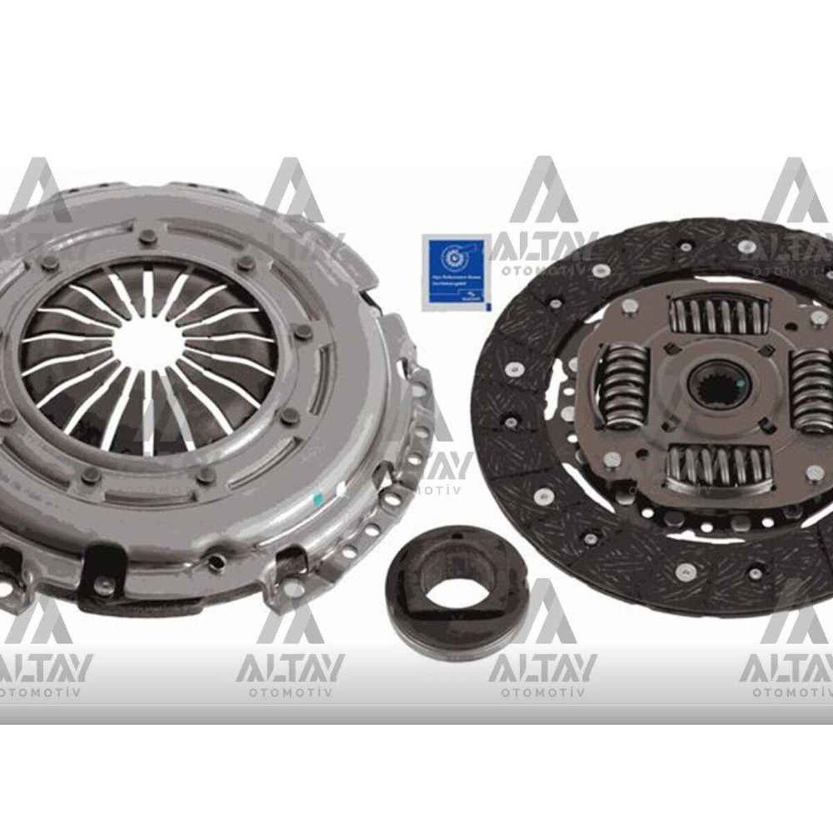 DEBRİYAJ SETİ  207  / 307 / 308 / PARTNER TEPEE 07=1.6 HDİ PEUGEOT 207, 307, 308, PARTNER OEM: 2052T6