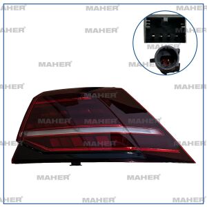 5G0945208G STOP LAMBASI GOLF7 17-20 DIŞ SAĞ LED HIGHLINE