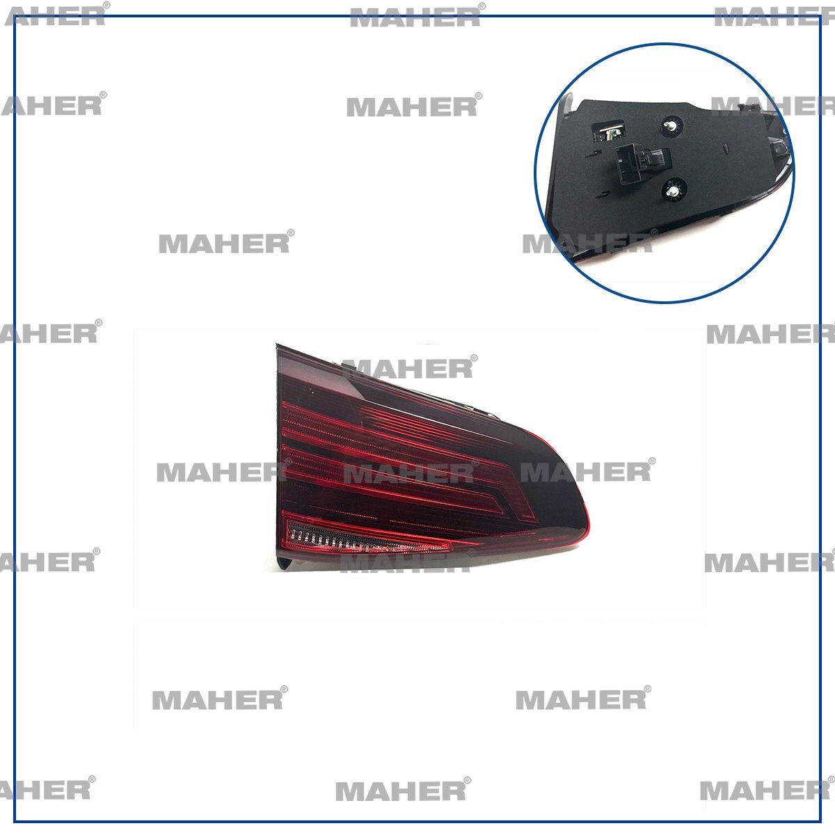 5G0945093AG STOP LAMBASI GOLF7 17-20 İÇ SOL LED TREND-COMF.