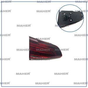 5G0945093AG STOP LAMBASI GOLF7 17-20 İÇ SOL LED TREND-COMF.