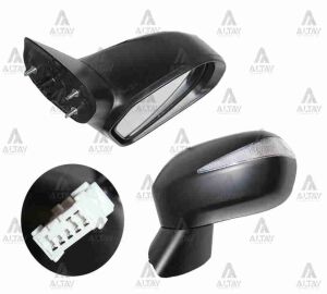 76250-SNB-G01 AYNA DIŞ DİKİZ CIVIC 06-12 FD6 ELEKTRİKLİ ISITMALI SİNYALLİ SOL