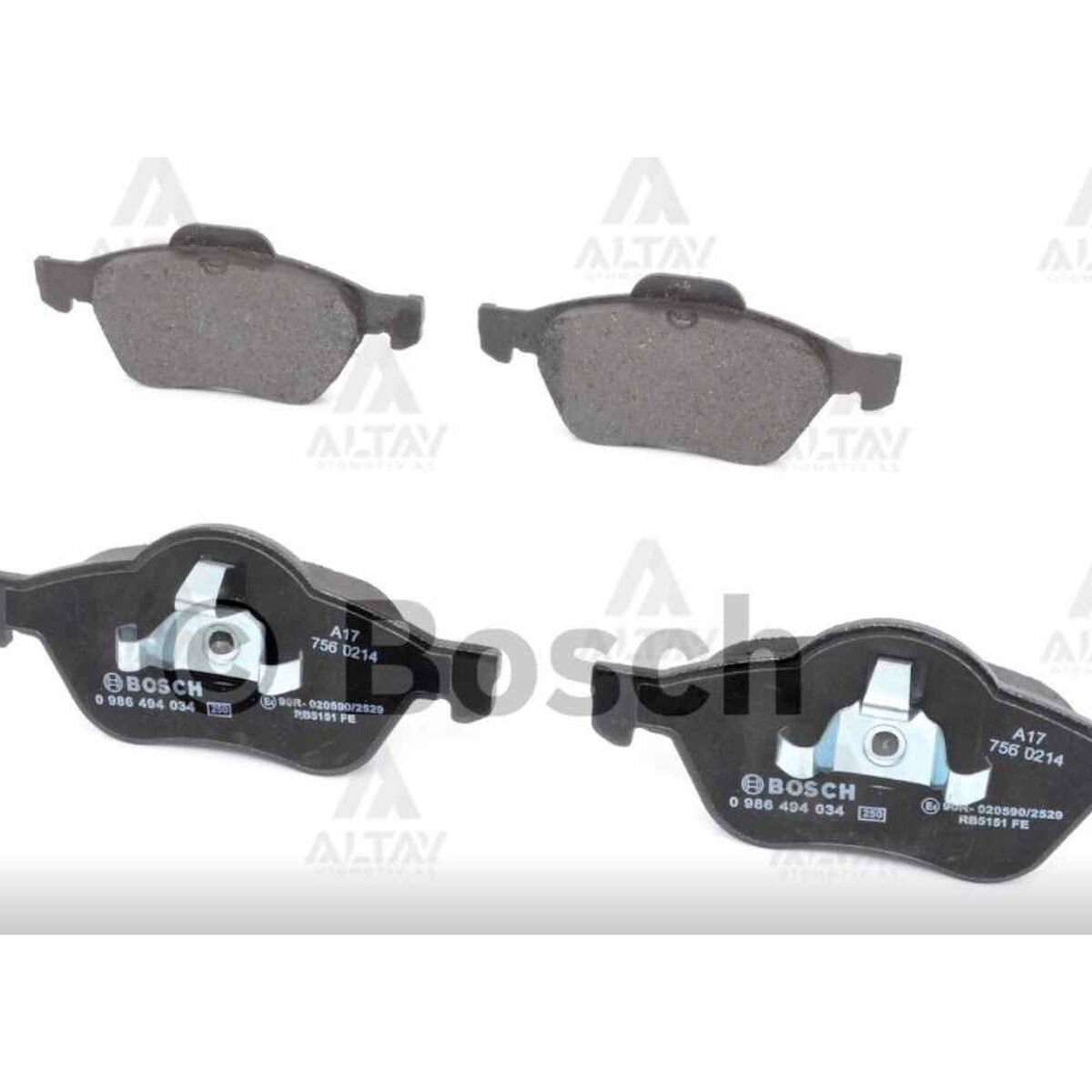 FREN BALATA LAGUNA II 01-07 / LAGUNA III 07= ÖN RENAULT LAGUNA OEM: 410600012R