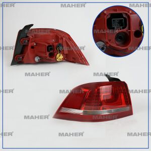 3AE945207B STOP LAMBASI PASSAT 11-14 DIŞ SOL LED