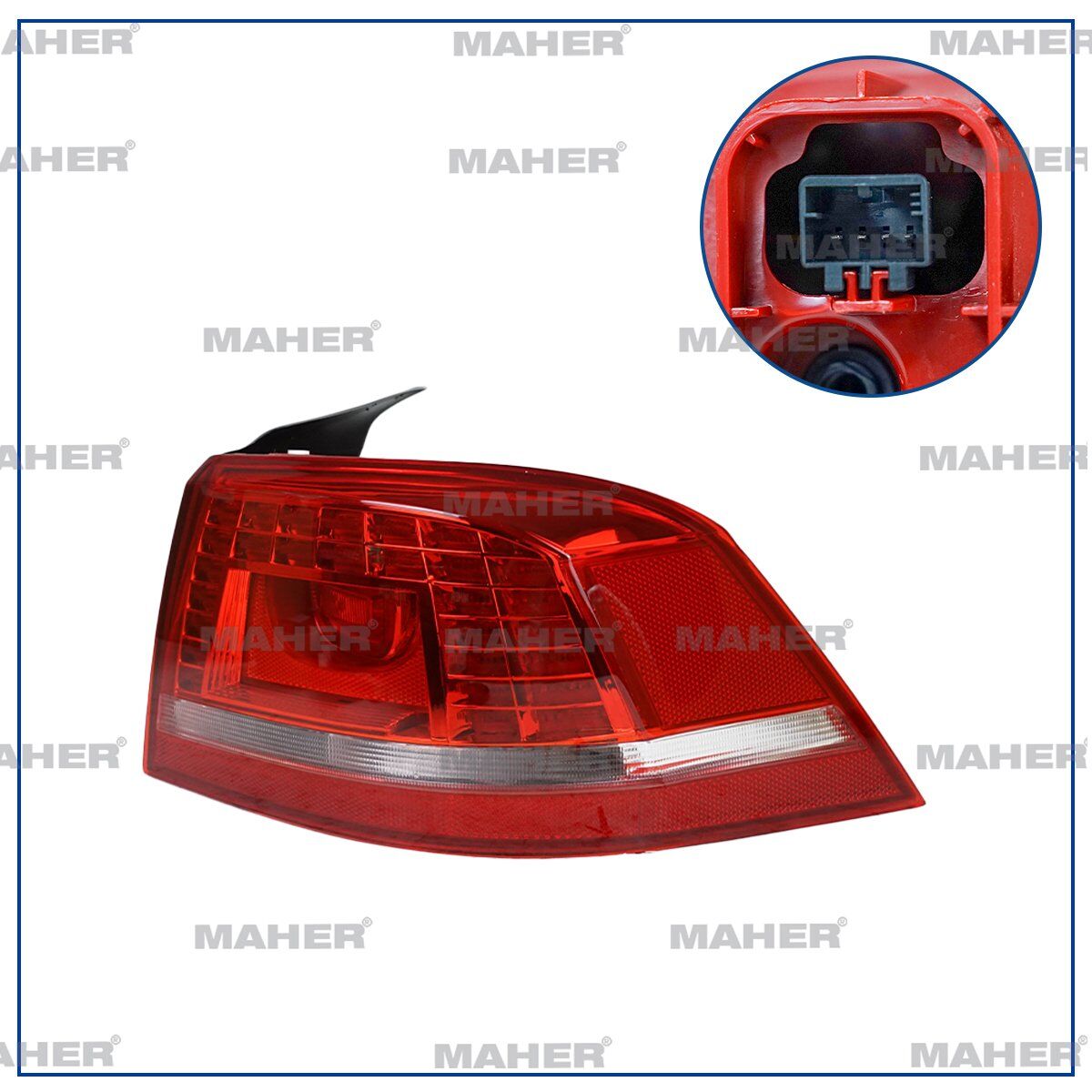 3AE945208B STOP LAMBASI PASSAT 11-14 DIŞ SAĞ LED