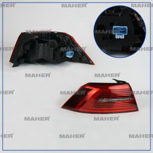 3G5945207E STOP LAMBASI PASSAT 14-19 DIŞ SOL LED HIGHLINE