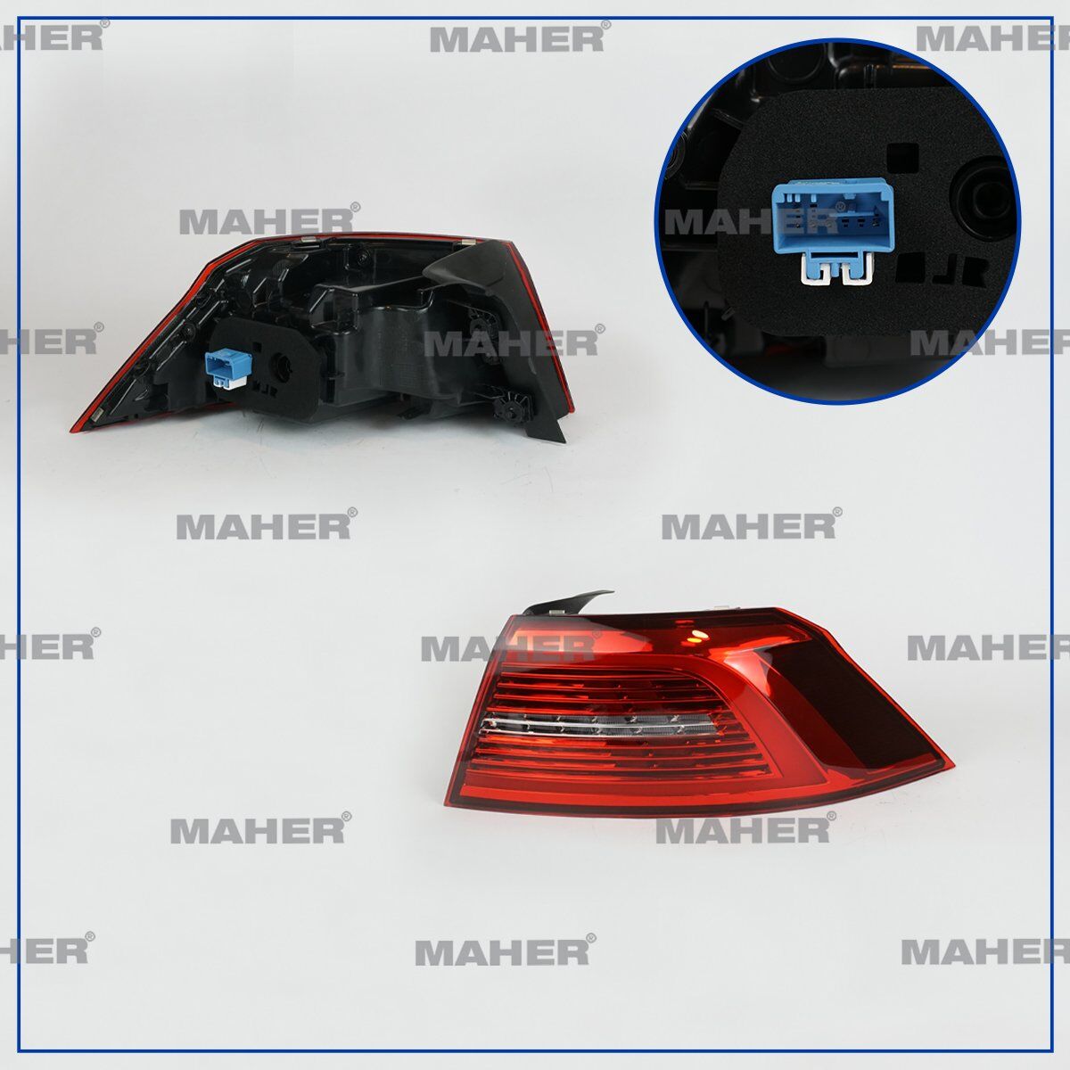 3G5945208E STOP LAMBASI PASSAT 14-19 DIŞ SAĞ LED HIGHLINE