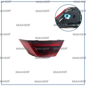 3G5945208F STOP LAMBASI PASSAT 19-22 DIŞ SAĞ LED HIGHLINE