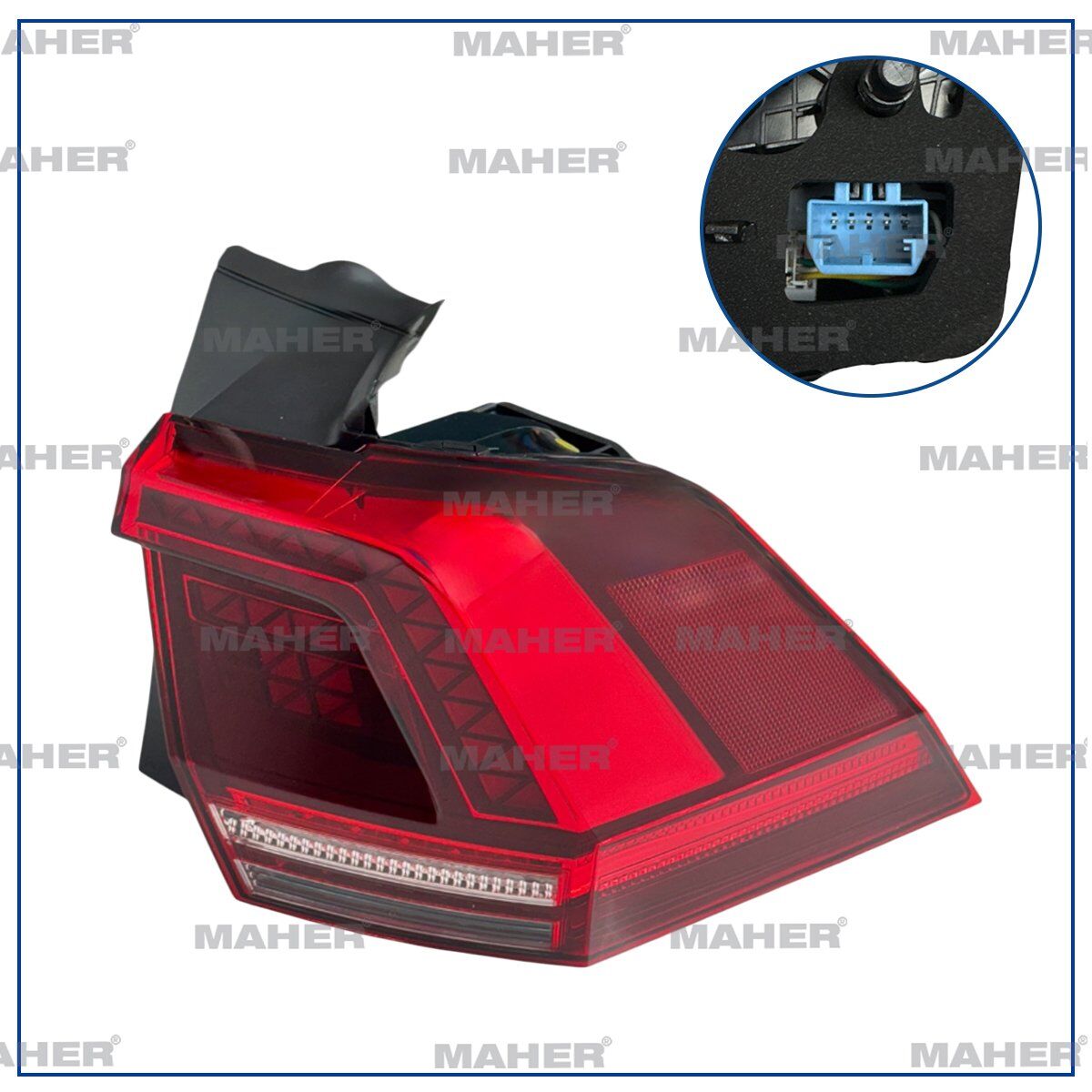 5NA945208C STOP LAMBASI TIGUAN 16-20 DIŞ SAĞ LED HIGHLINE