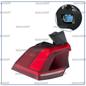 5NA945095C STOP LAMBASI TIGUAN 16-20 DIŞ SOL LED TREND-COMF.