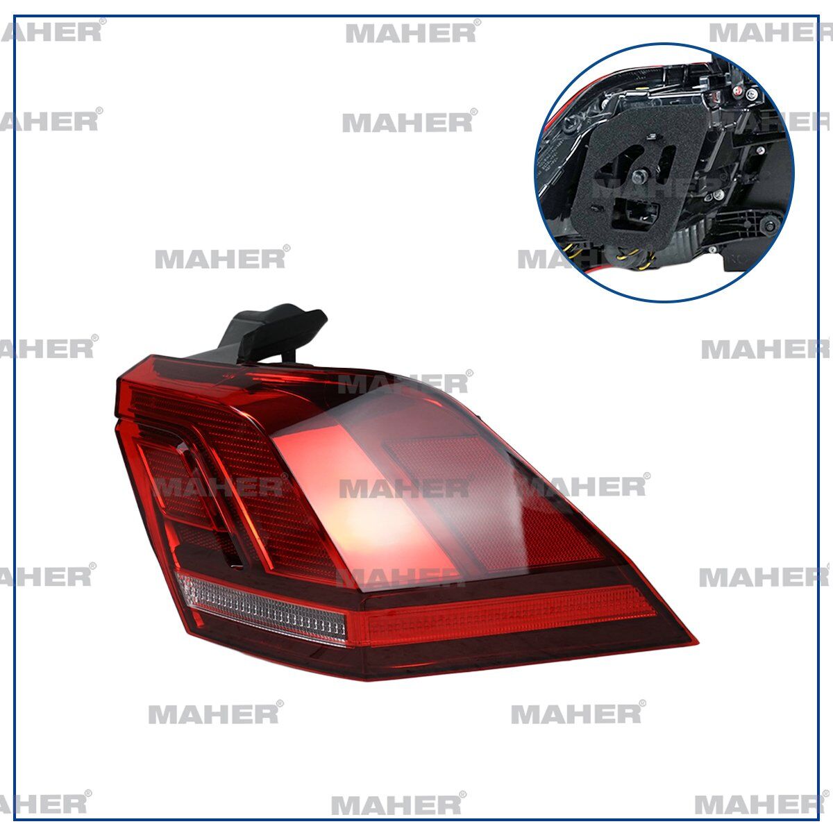 5NA945096C STOP LAMBASI TIGUAN 16-20 DIŞ SAĞ LED TREND-COMF.