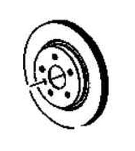 FREN DISKI INSIGNIA A 08-17 / ARKA HAVALI 17 JANT 315-5 OPEL INSIGNIA OEM: 13501290