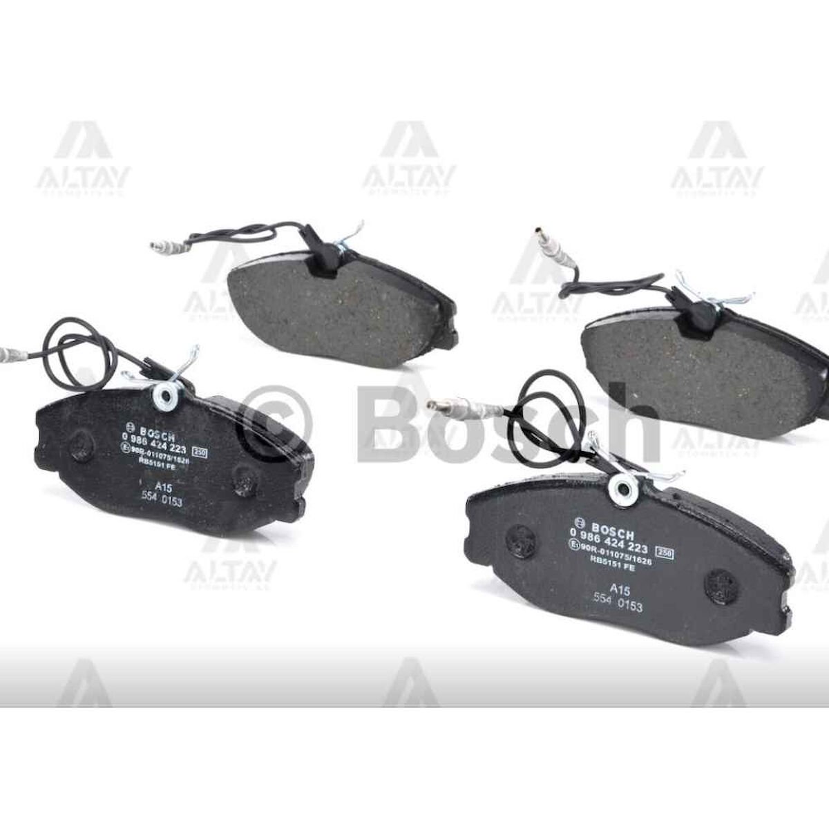 FREN BALATA 406  95-04 (FISLI 15 JANT) ÖN PEUGEOT 406 OEM: 425132