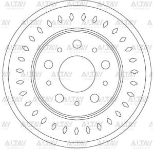 51957511 FREN DİSKİ DUCATO III 14= / BOXER III 14= / JUMPER III 14= / ARKA HAVALI 300-5-5 (ADET FİYAT)