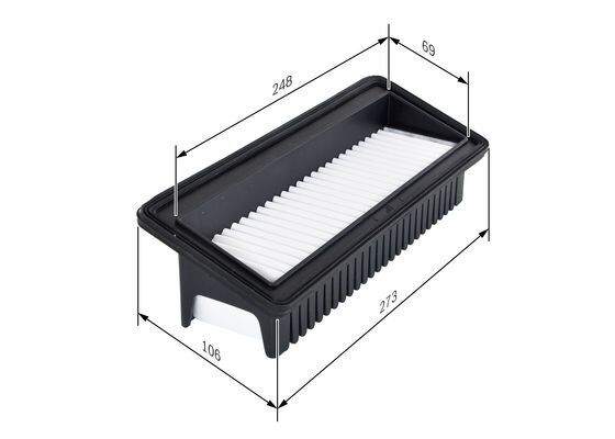 28113-0X200 HAVA FILTRESI I-10 09= 1.2 BENZINLI