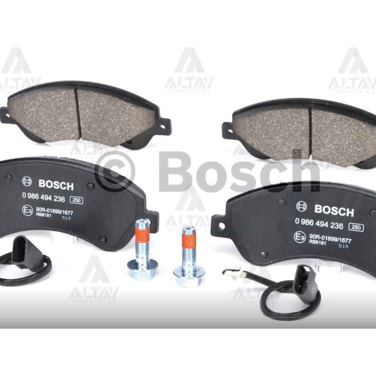 FREN BALATA TRANSIT 06-14 V347 ÖN FISLI ÖNDEN ÇEKER FORD TRANSIT OEM: 6C112K021BB