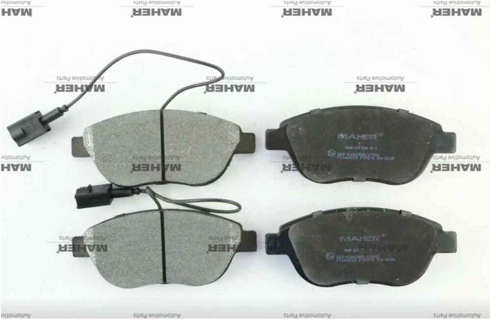 FREN BALATA COMBO D 12= / DOBLO 10= / LINEA 07= (BÜYÜK TİP) ÇİFT FİŞLİ ÖN ECO 137mm FIAT DOBLO, LINEA OEM: 5741585 - 1605181