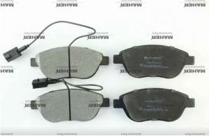 FREN BALATA COMBO D 12= / DOBLO 10= / LINEA 07= (BÜYÜK TİP) ÇİFT FİŞLİ ÖN ECO 137mm FIAT DOBLO, LINEA OEM: 5741585 - 1605181