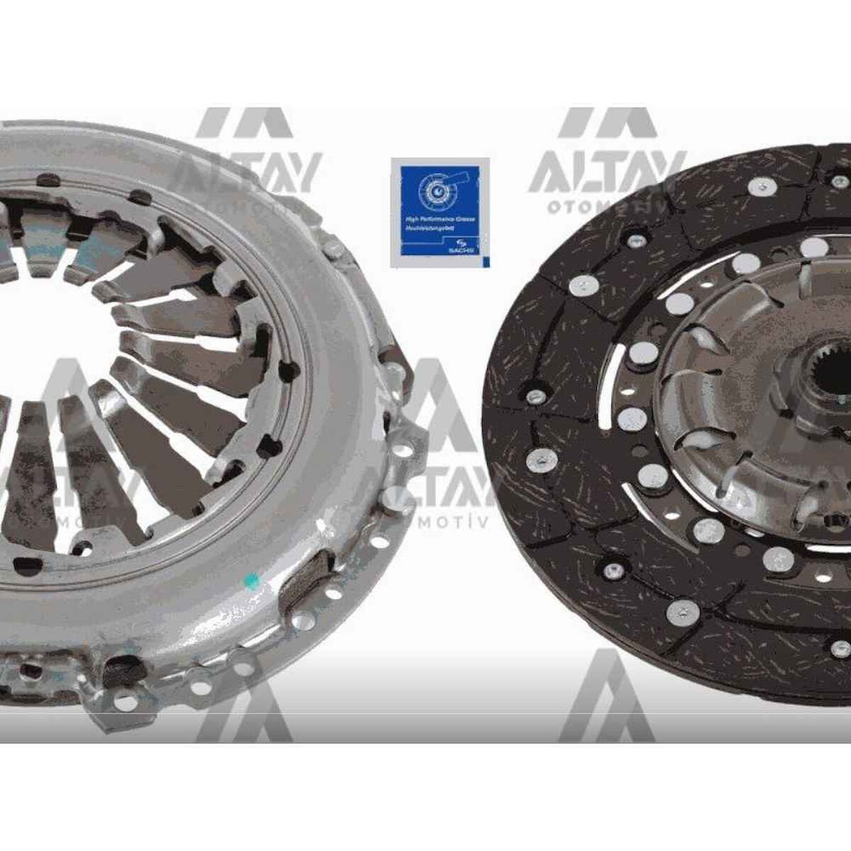 DEBRİYAJ SETİ ASTRA H / CORSA D / LINEA / FIORINO / PUNTO 04=1.3JTD-Z13DTH 90 PS RULMANSIZ FIAT, OPEL ASTRA, CORSA, LINEA, PUNTO OEM: 55202271