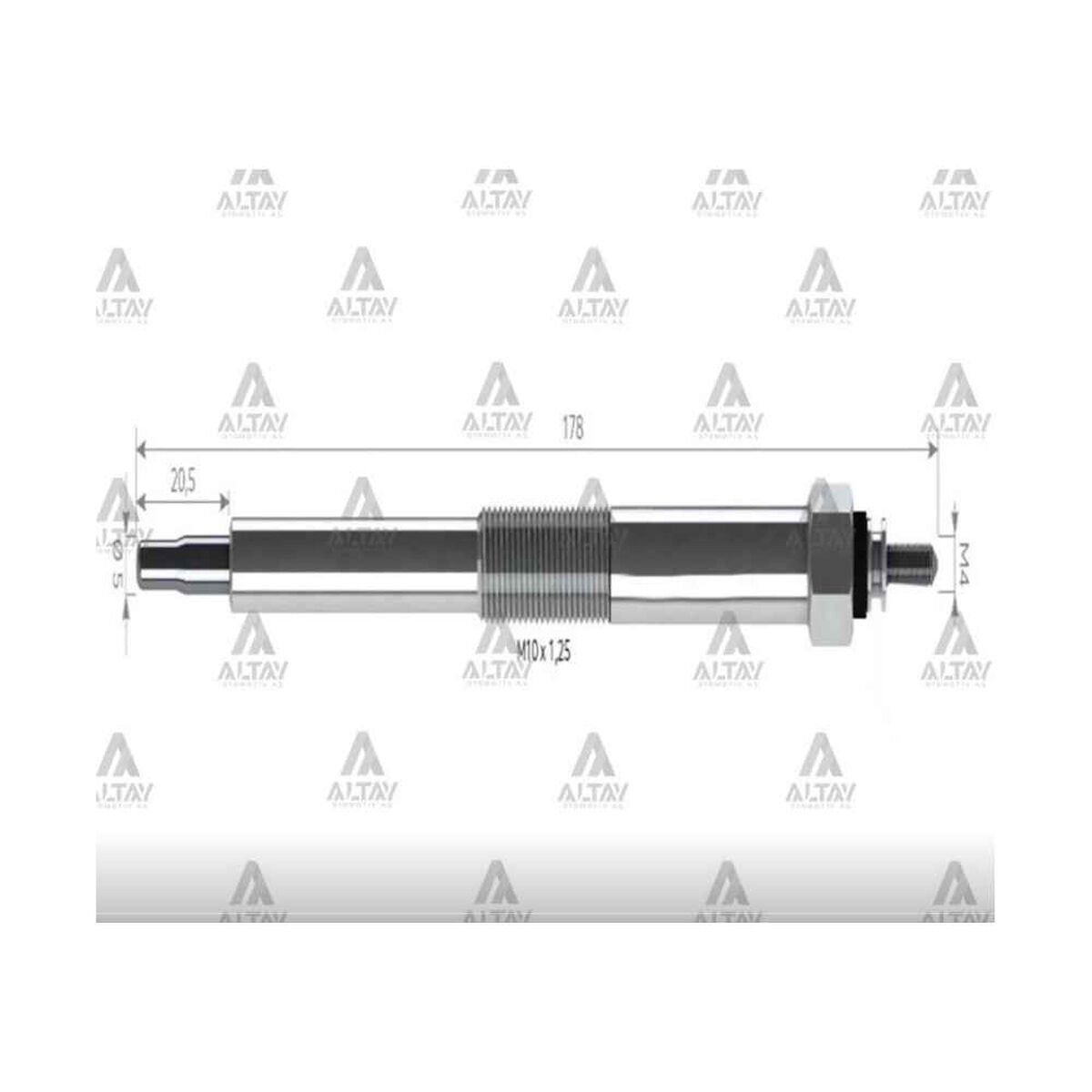 KIZDIRMA BUJİSİ (ISITMA) ALMERA / PRIMERA / SKYSTAR / NAVARA / YD25 11V. HYUNDAI, NISSAN ERA, NAVARA OEM: 11065-AD200