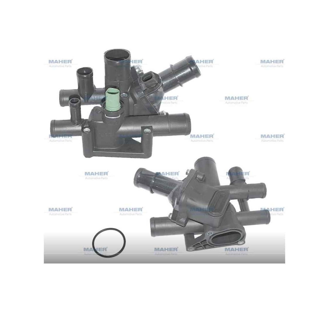 TERMOSTAT KOMPLE GOLF / A3 / BORA 02-06 AVU-BFQ 1.6 OTOM. VOLKSWAGEN GOLF OEM: 06A121111A