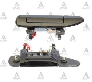80607-9F000 KAPI KOLU PRIMERA ÖN-ARKA DIŞ  97-00 SİYAH SOL