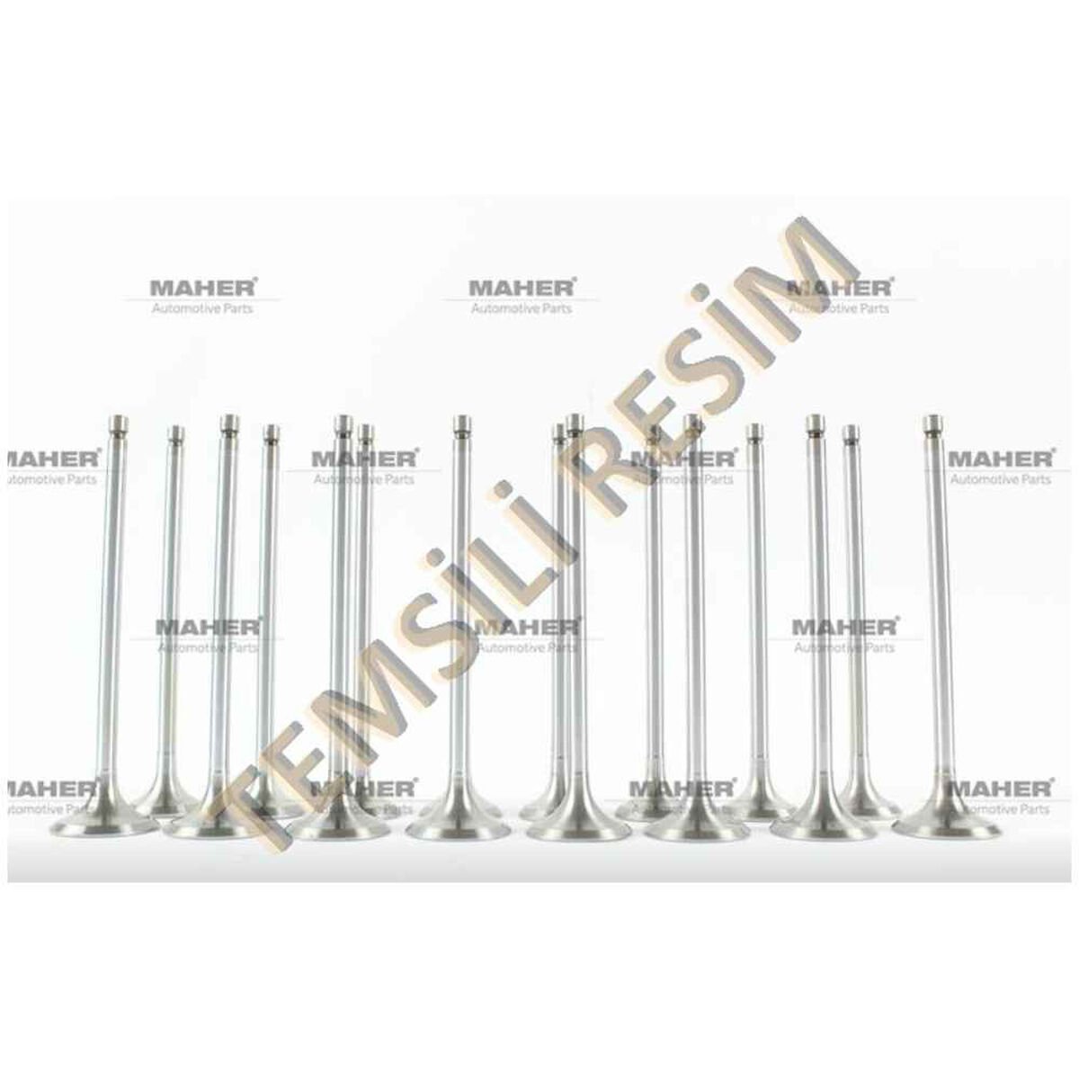 SUPAP TAKIM D-MAX 3.0 4x4 (IN-4 ÖLÇÜ:42.1X8X117.5 / EX-4 ÖLÇÜ:35.6X8X117.5)   OEM: 8971317292 / 8970438612