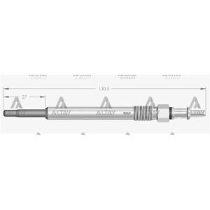 KIZDIRMA BUJİSİ (ISITMA) SPRINTER / VITO / C200 / E200 11.5V.   OEM: A0011592801
