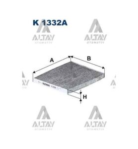 POLEN FİLTRESİ SPORTAGE 11= / IX-35 10= / TUCSON 15= / IONIQ 16= / SPORTAGE 16= / NIRO 16= KARBONLU HYUNDAI, KIA SPORTAGE, TUCSON OEM: 97133-2E250