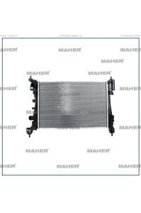 RADYATÖR SU CORSA D 06-14 / 1.2-1.4 M-T BRAZING OPEL CORSA OEM: 1300279