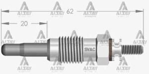 KIZDIRMA BUJİSİ (ISITMA) MEGANE I 1.9 TDI / R19 1.9 TD / CARISMA 1.9 TD / S40 1.9 TD / V40 1.9 TD / 440 1.9 TD / 460 1.9 TD 11V RENAULT MEGANE OEM: 7700867617