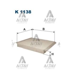 POLEN FİLTRESİ MERIVA 04-10   OEM: 6808604