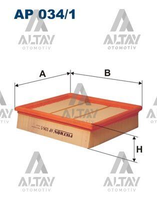 A6020940404 HAVA FILTRESI W124-201 M602TD 86-63