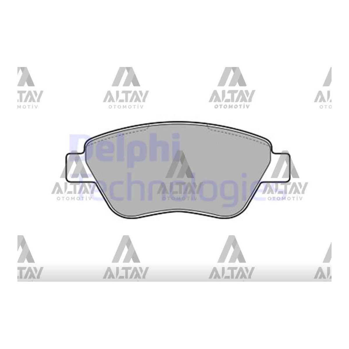 FREN BALATA LINEA 07= / ALBEA 03= / DOBLO 01-10 / FIORINO-NEMO-BIPPER 07= ÖN FIAT ALBEA, DOBLO, LINEA OEM: 77362179