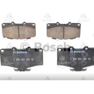 FREN BALATA HILUX   89-97 / LANDCRUSIER 96= 4X4 ÖN TOYOTA HILUX OEM: 0986424268