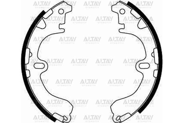 04495-12210 FREN BALATA COROLLA    88-02 AE92-AE100-AE101-AE111 PABUÇ ARKA