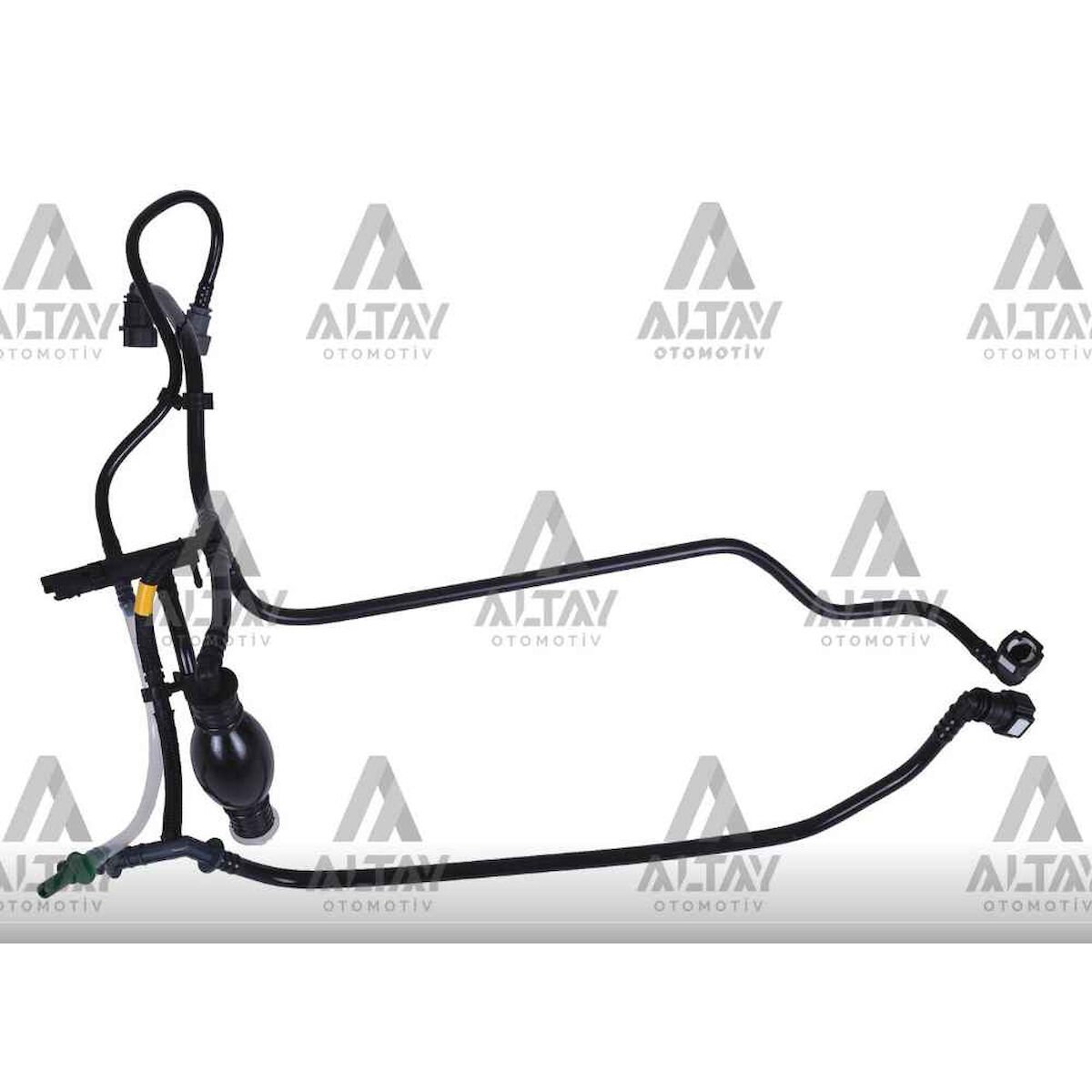 YAKIT BORUSU BIPPER / 206 / 207 / 307 / NEMO / C2 / C3 / XSARA 1.4HDI DV4TD CITROEN, PEUGEOT 206, 207, 307, C3 OEM: 1574T1