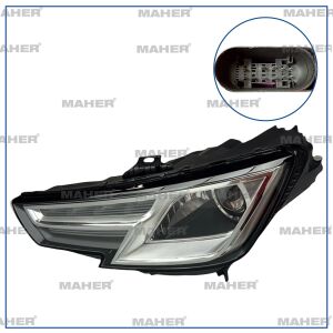 8W0941043 FAR A4 17-20 (YUVARLAK MERCEK/BEYİNLER ÜSTÜNDE) SOL