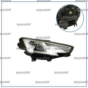 8W0941044 FAR A4 17-20 (YUVARLAK MERCEK/BEYİNLER ÜSTÜNDE) SAĞ