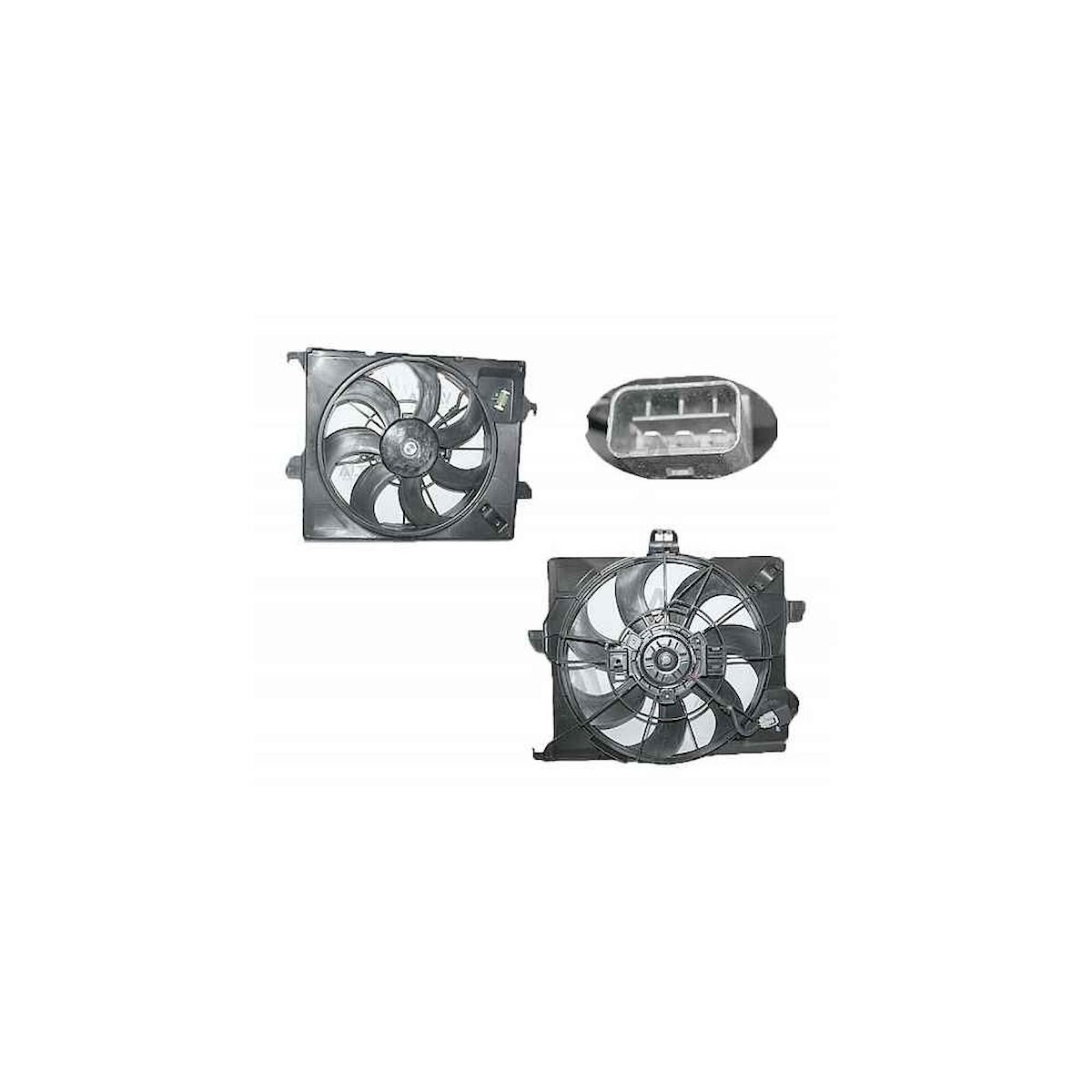 FAN RADYATÖR ACCENT 11= BLUE DİZEL / RIO 12= HYUNDAI, KIA ACCENT, RIO OEM: 25380-1R350