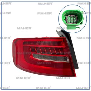 8K5945095AC STOP LAMBASI A4 13-16 LEDLİ DIŞ SOL