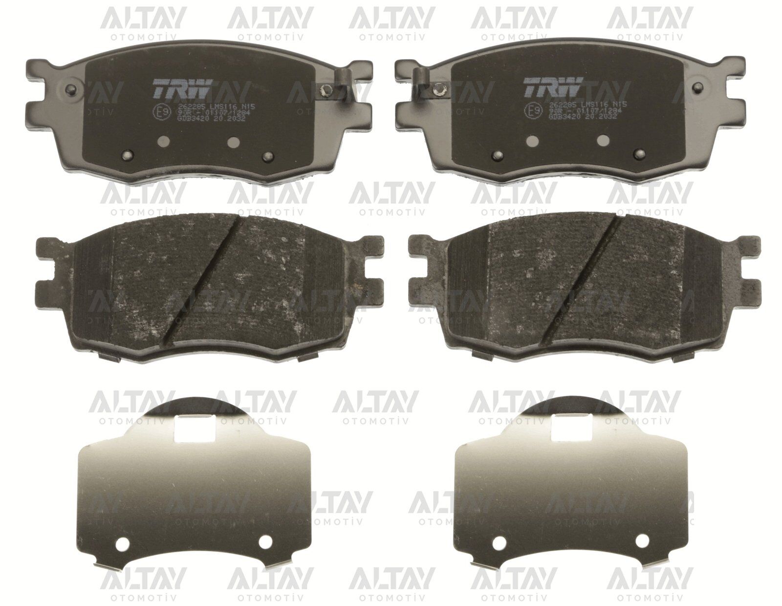 58101-1GA00 FREN BALATA ACCENT 06-11 ERA / RIO 06-11 / I-20 09-14 ÖN