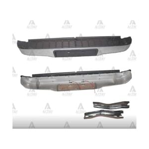 TAMPON HILUX ARKA 06-14 KROM ÜSTÜ DÜZ ( PLAKA LAMBALARI+BAKALİTLERİ ÜSTÜNDE) TOYOTA HILUX OEM: 52105-0K010
