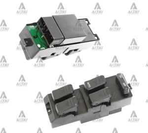 BS06-66-350A/B DÜĞME CAM AÇMA 323  90-95 ÖN SOL ÇERÇEVESİZ