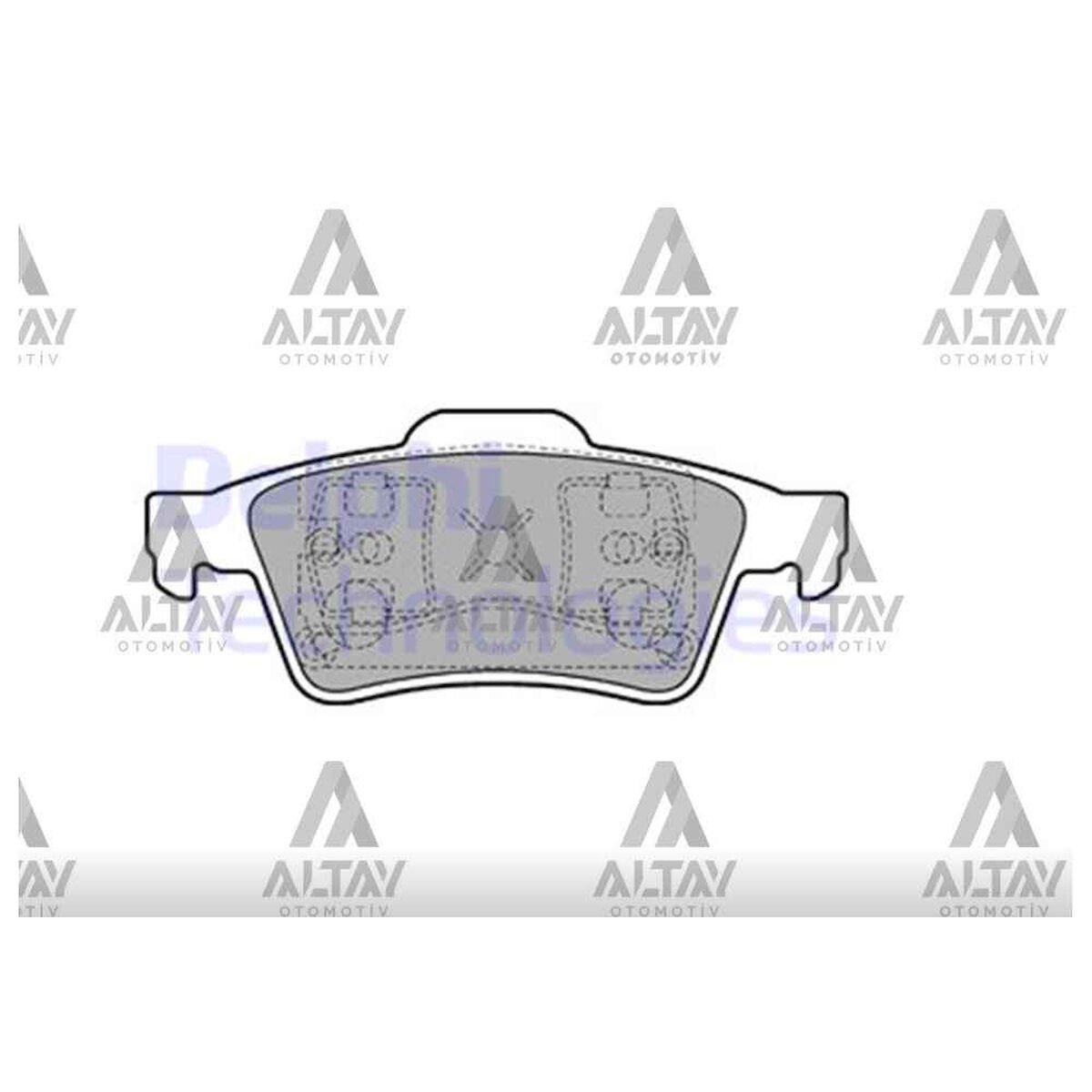 FREN BALATA FOCUS / CMAX 04-15 ARKA FORD FOCUS OEM: 1605117
