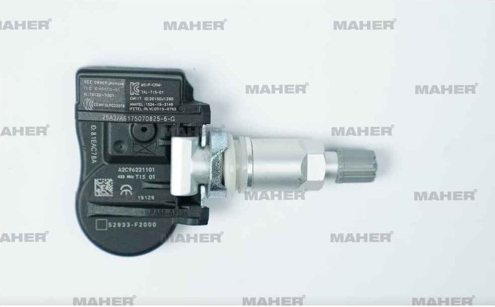 SENSÖR LASTİK BASINÇ ELANTRA 16-20 / KONA 18= / I-30 17= HYUNDAI ELANTRA OEM: 52933-F2000