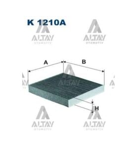 POLEN FİLTRESİ COROLLA 06-11 / COROLLA 13= BENZİNLİ-DİZEL / AURIS 07-11 / YARIS 06-11 / RAV-4 06-11 / HILUX 05-15 KARBONLU TOYOTA AURIS, COROLLA, HILUX, YARIS OEM: 87139-0D010