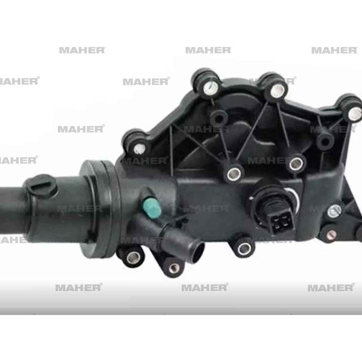 TERMOSTAT MEGANE III 08-15 / FLUENCE 10-12 / CLIO III 05-12 / 1.4 16V-1.6 16V KOMPLE CONTALI SENSORLU 4 BAGLANTILI 89 CC RENAULT CLIO, MEGANE OEM: 8200158269