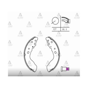 FREN BALATA GRAND VITARA  97= 2.0 PABUÇ ARKA   OEM: 53200-77811